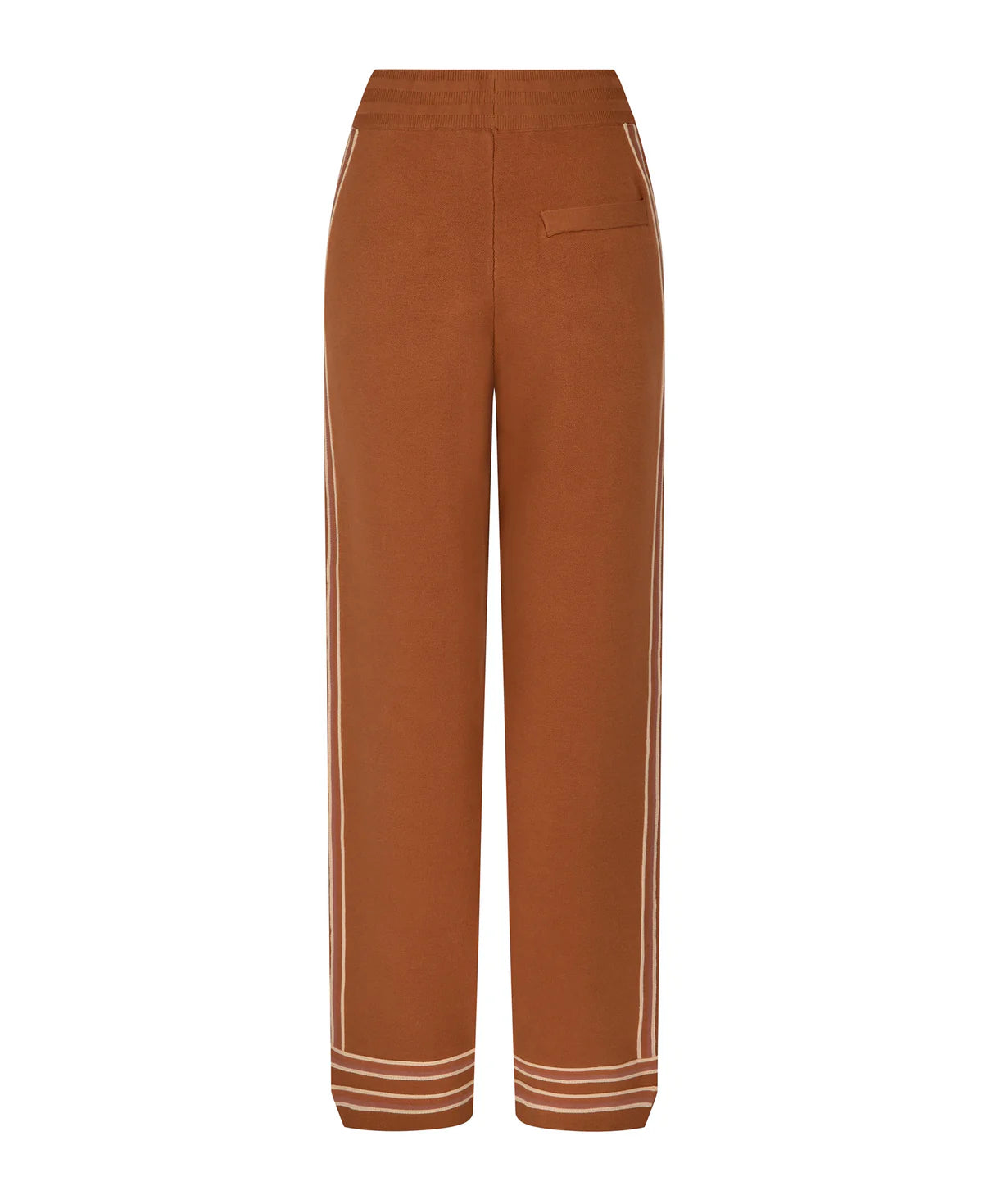 ORGANIC MOTLEY TRACK PANT - SPICE