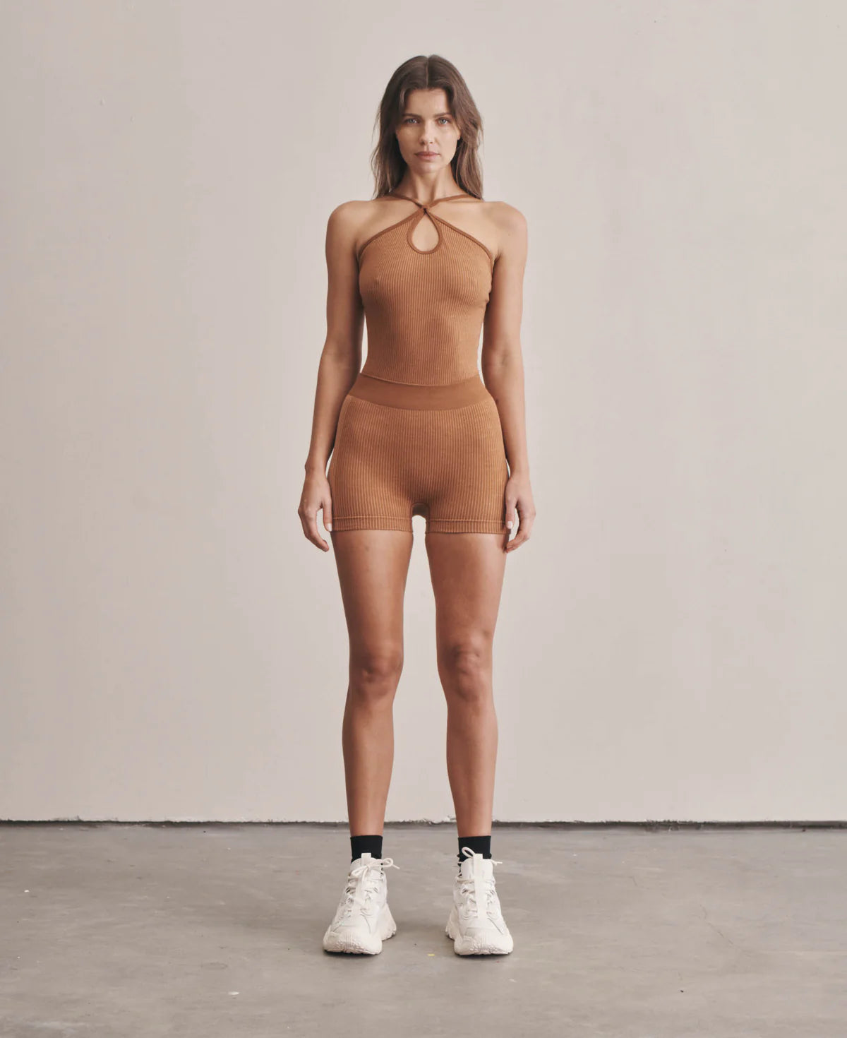 CLASSIC WOOL MICRO SHORT - SPICE