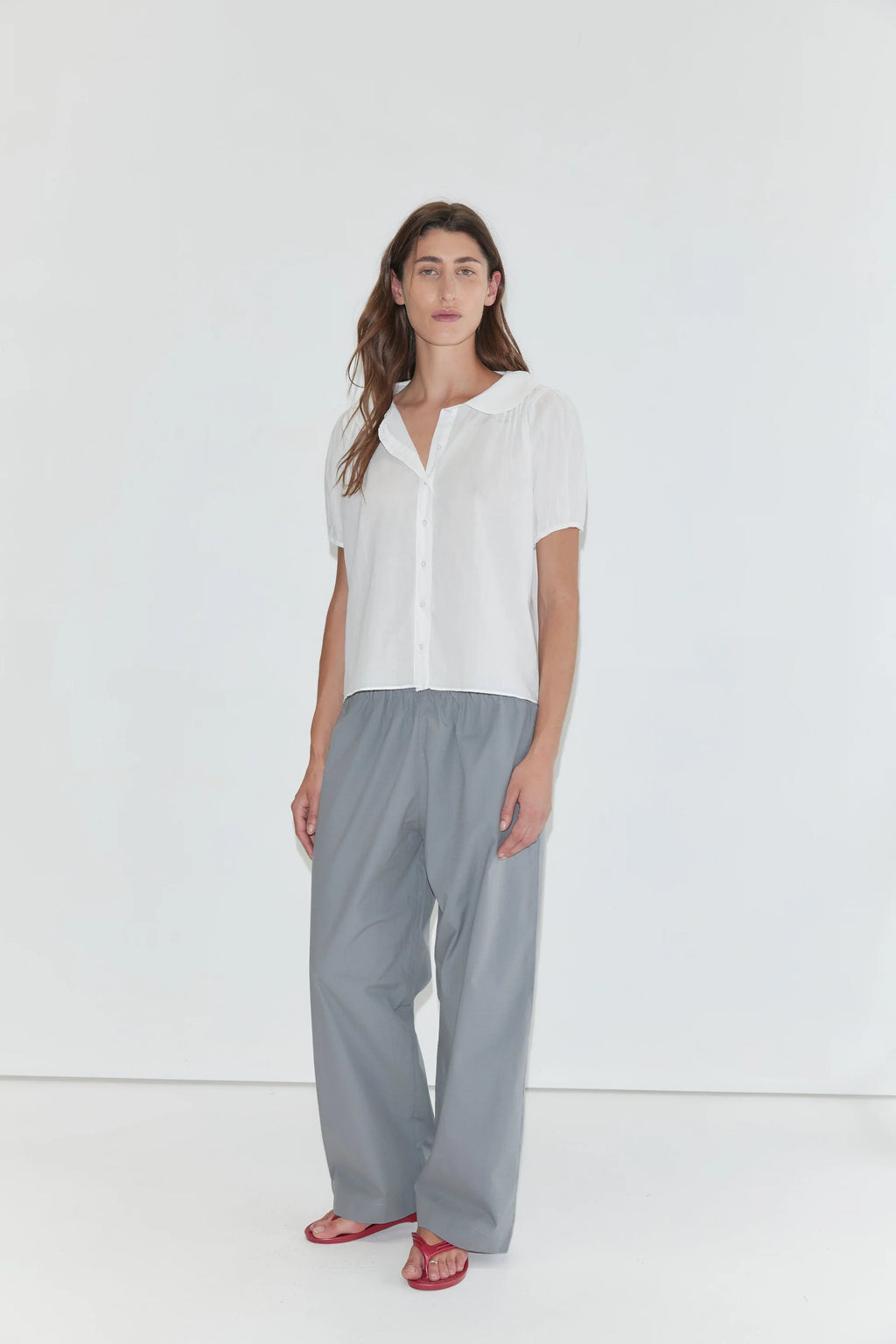 PETAL TOP - WHITE