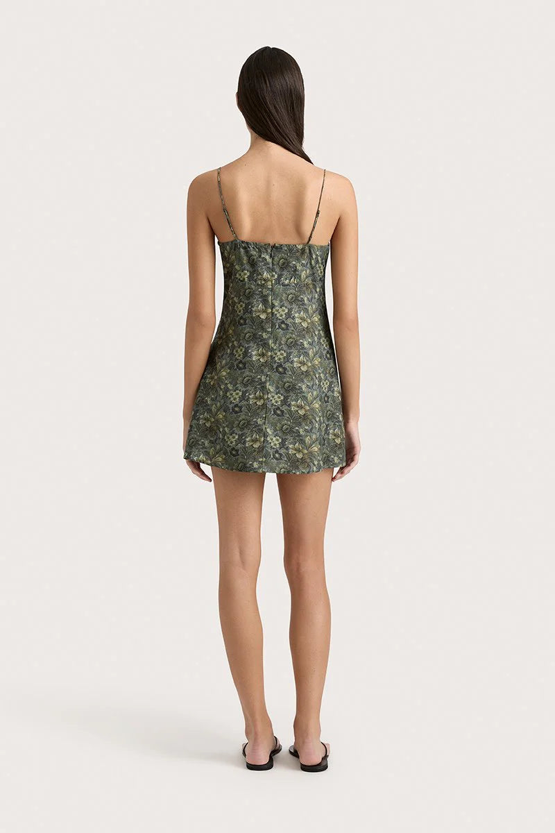 PAU MINI DRESS - VERDANT