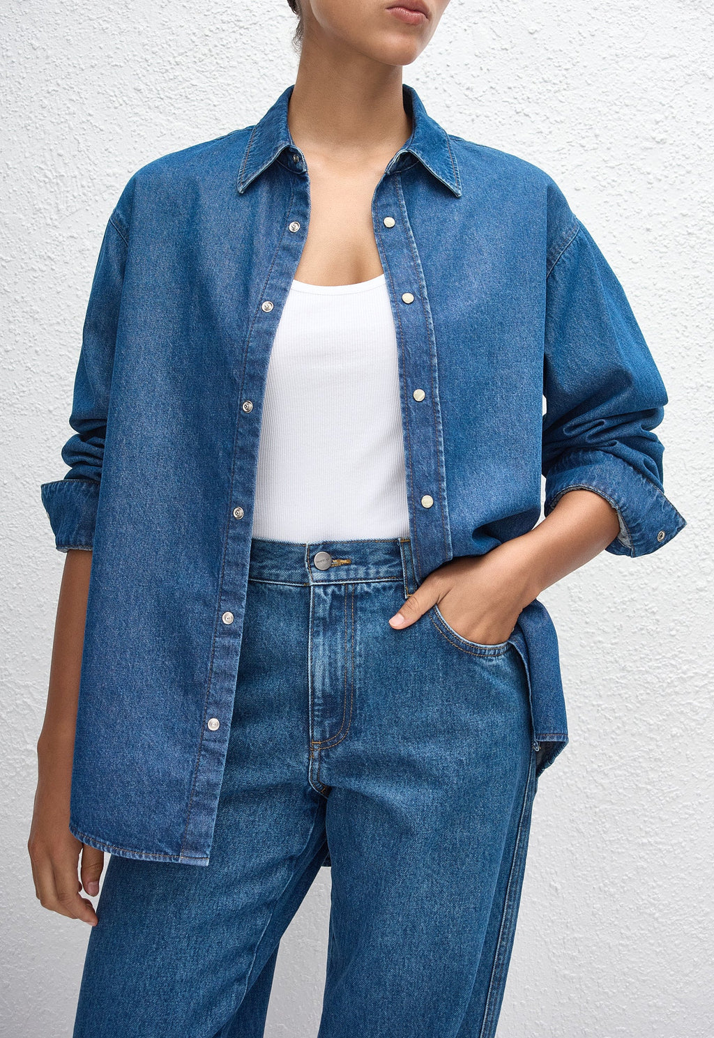 (PRE-ORDER) DENIM SHIRT - CLASSIC WASH