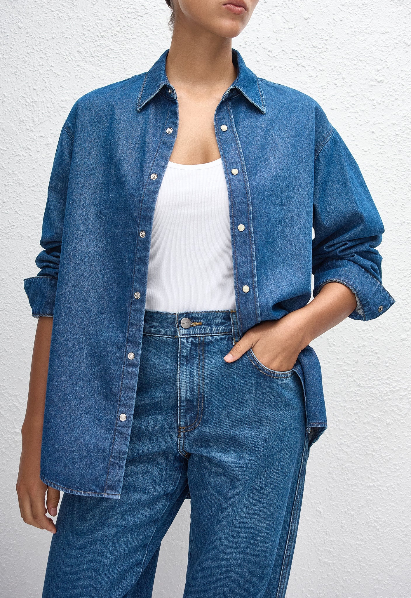 (PRE-ORDER) DENIM SHIRT - CLASSIC WASH