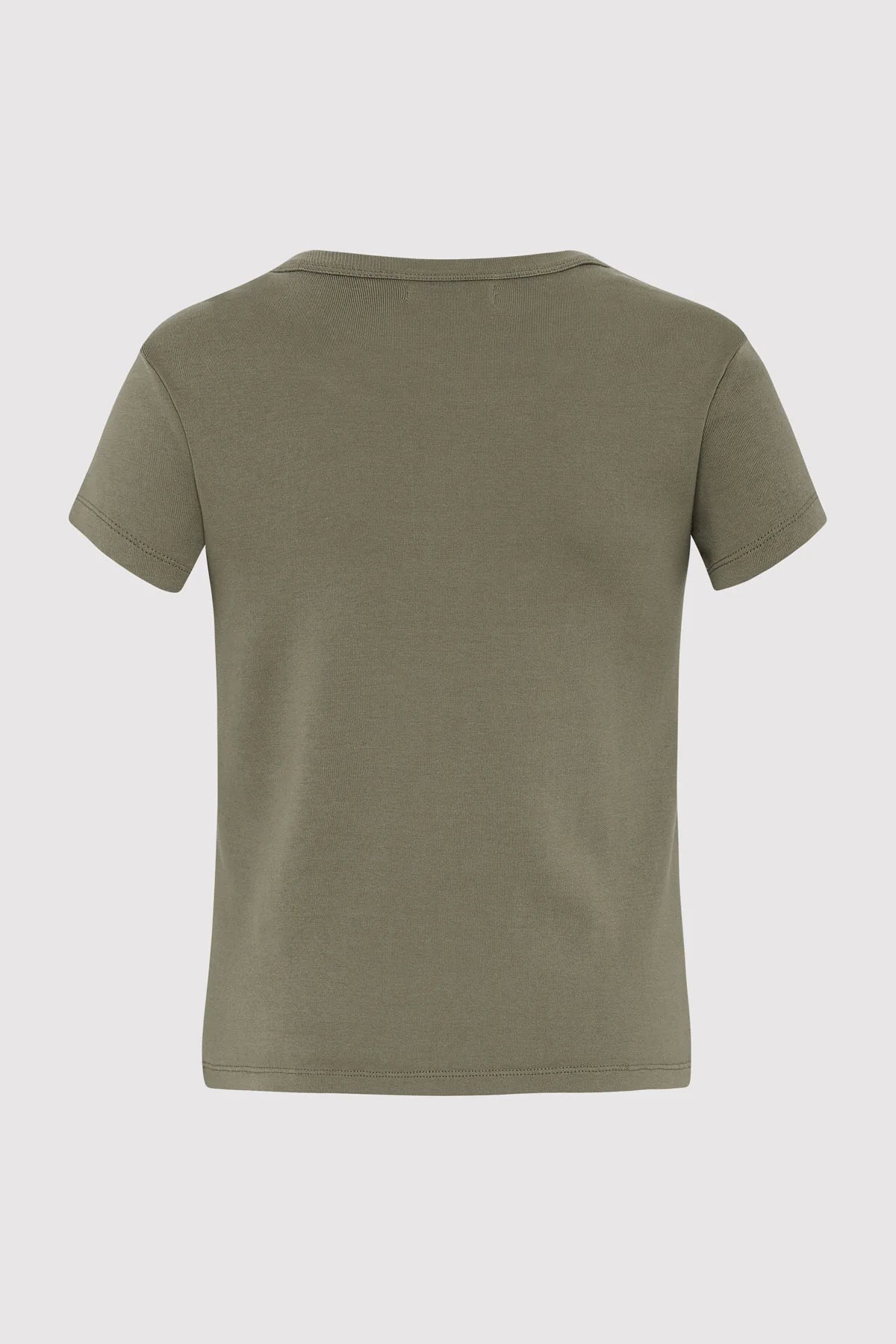 ORGANIC COTTON BABY TEE - SMOKEY OLIVE