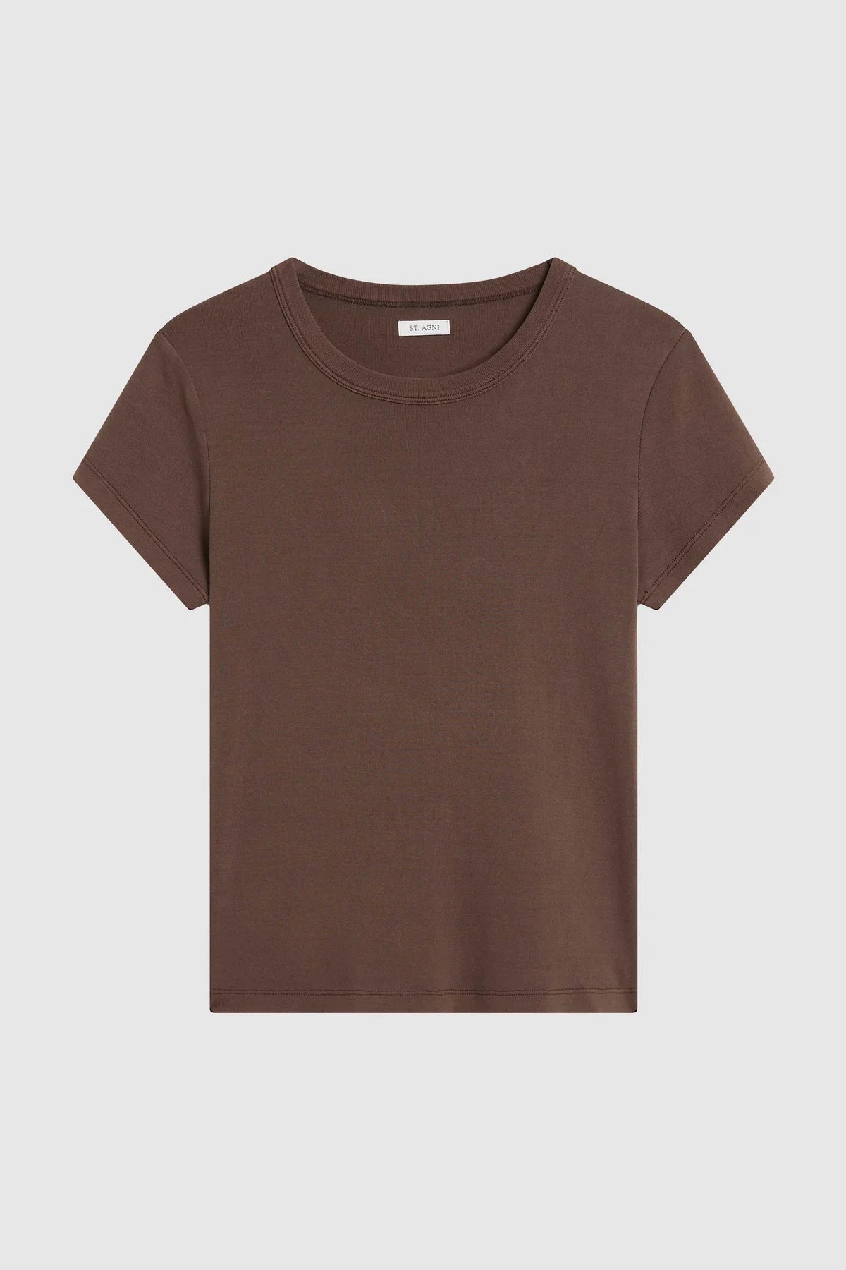 (PRE-ORDER) ORGANIC COTTON BABY TEE - FUDGE