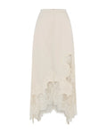 VISIONS LACE SKIRT - BUTTERCREAM