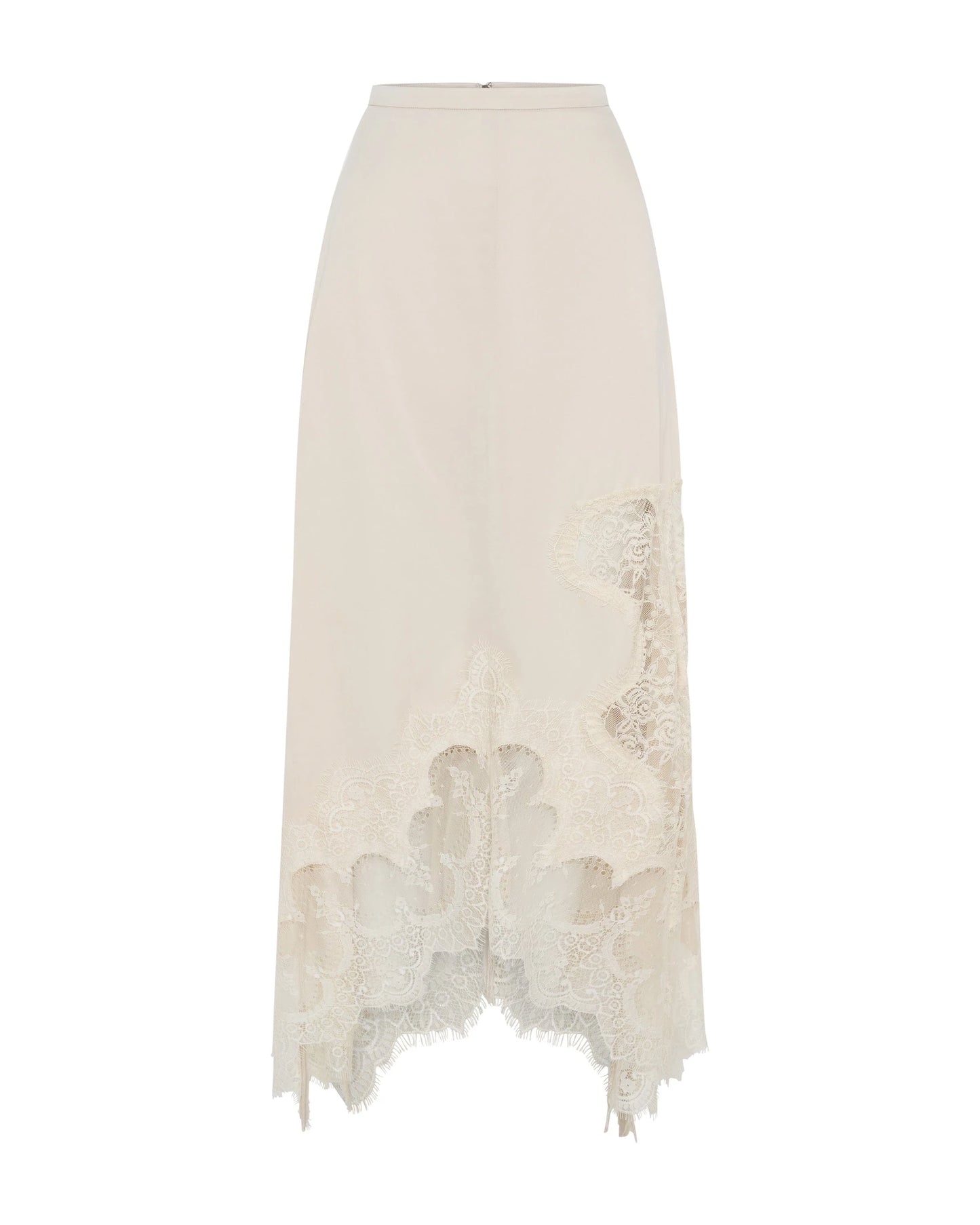 VISIONS LACE SKIRT - BUTTERCREAM