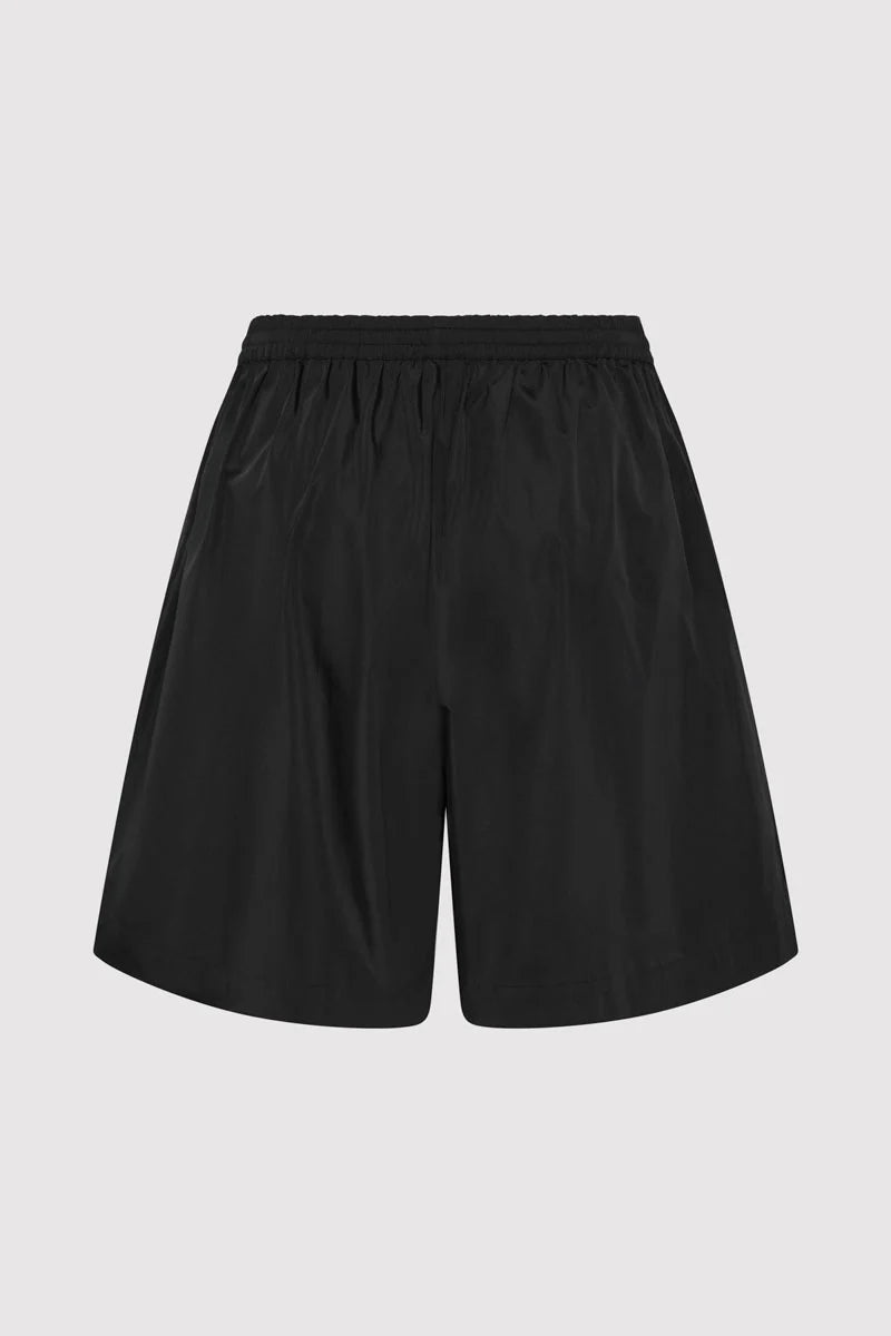 PAPER TAFFETA SHORT - BLACK
