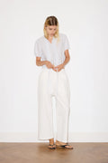 SQUARE POCKET PANT - WHITE