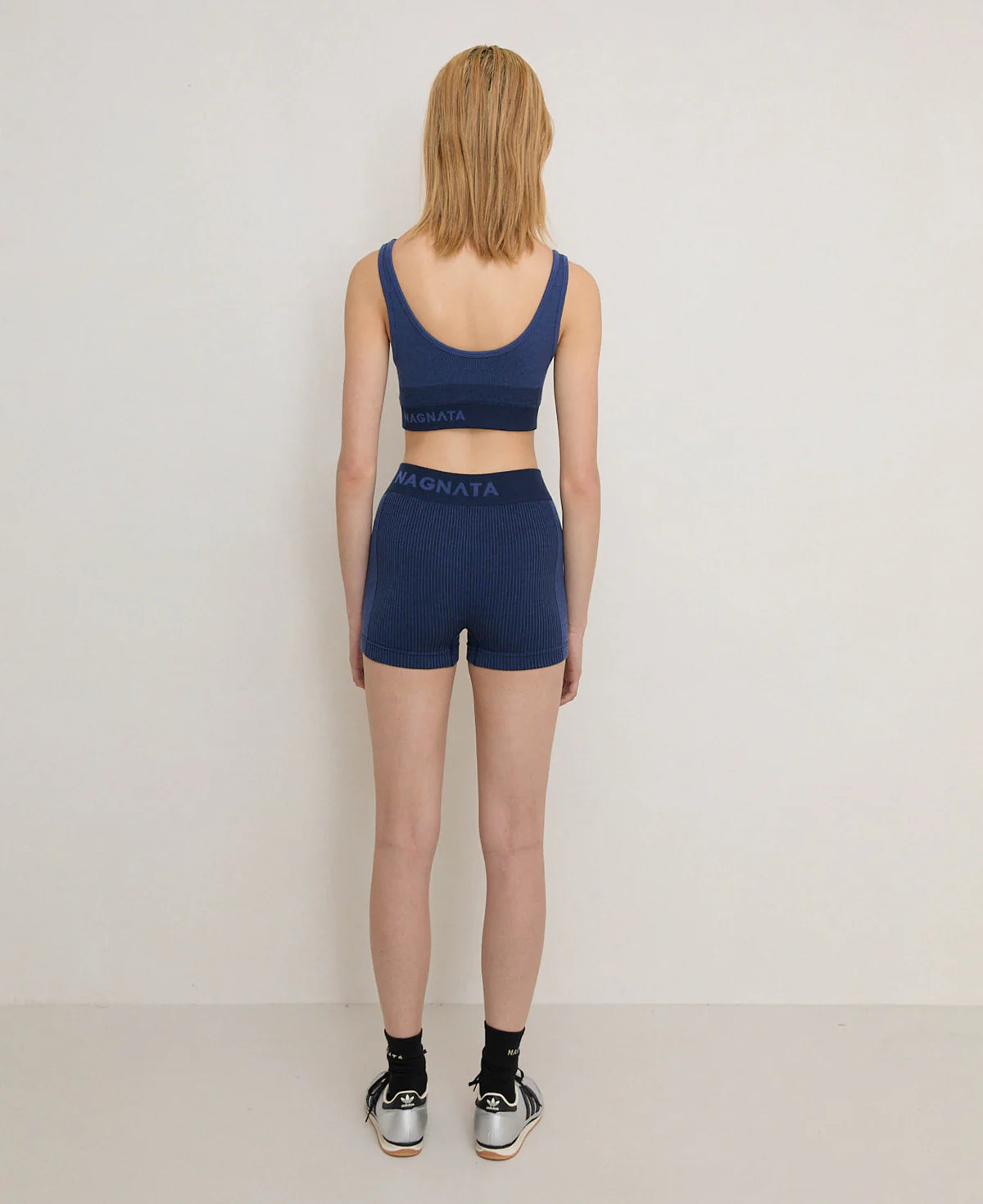 M19 SCOOP WOOL CROP - DENIM