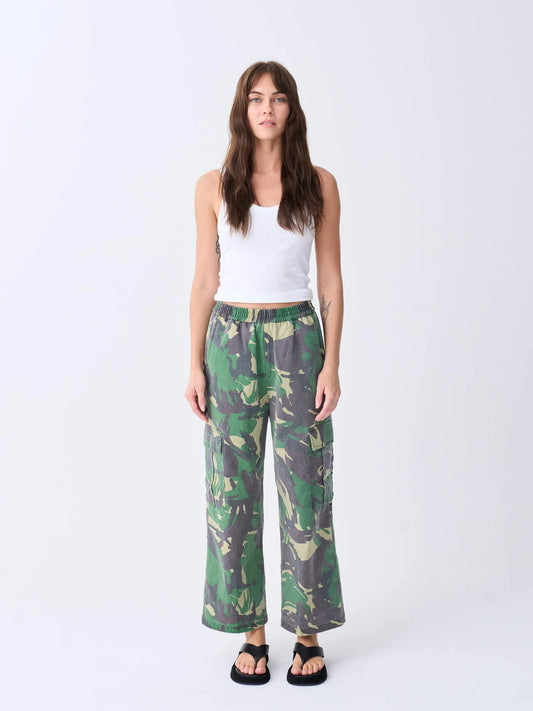 CARGO PANT - WASHED ARMY