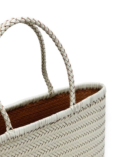 AMELIA WOVEN BAG - CREAM