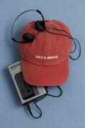 ZULU & ZEPHYR CANVAS CAP - RED