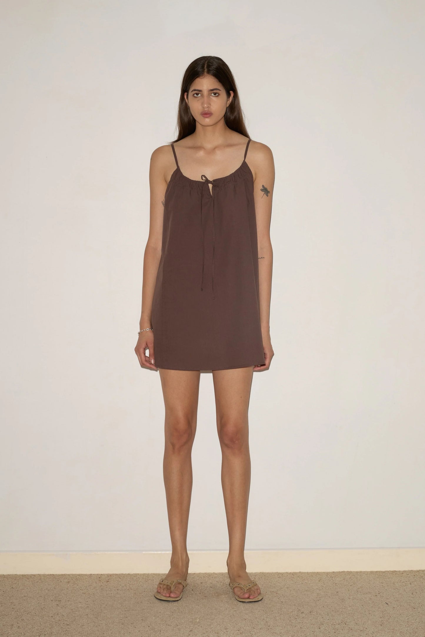 LIGHT DRESS - CHOCOLATE