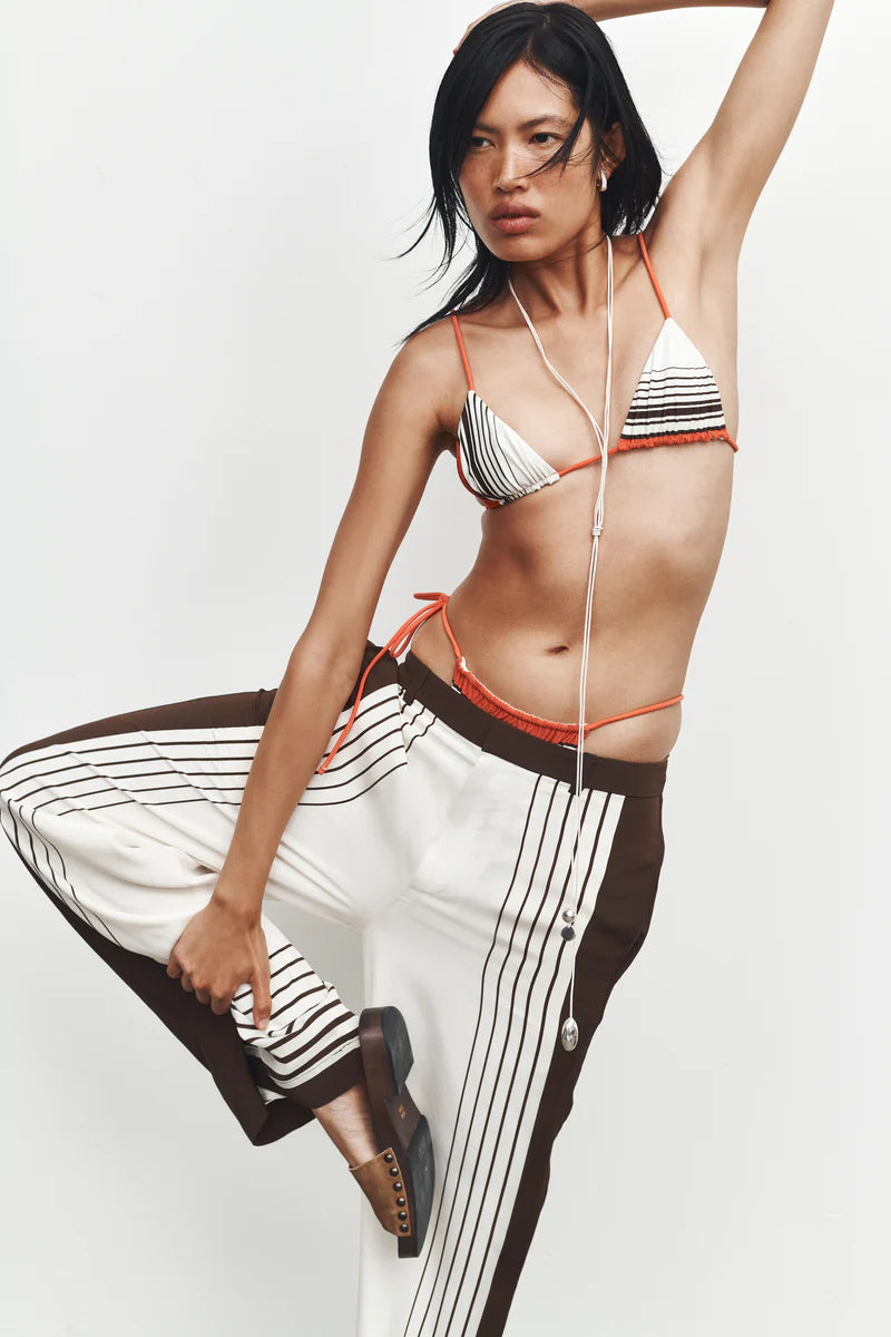 DESTINO MICRO TRIANGLE TOP - PACHA STRIPE