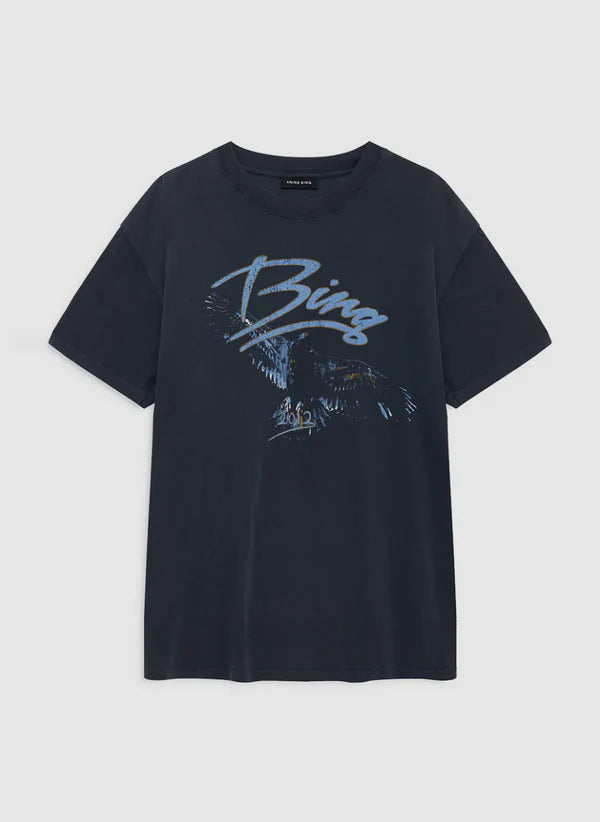 KENT TEE EAGLE - WASHED BLACK