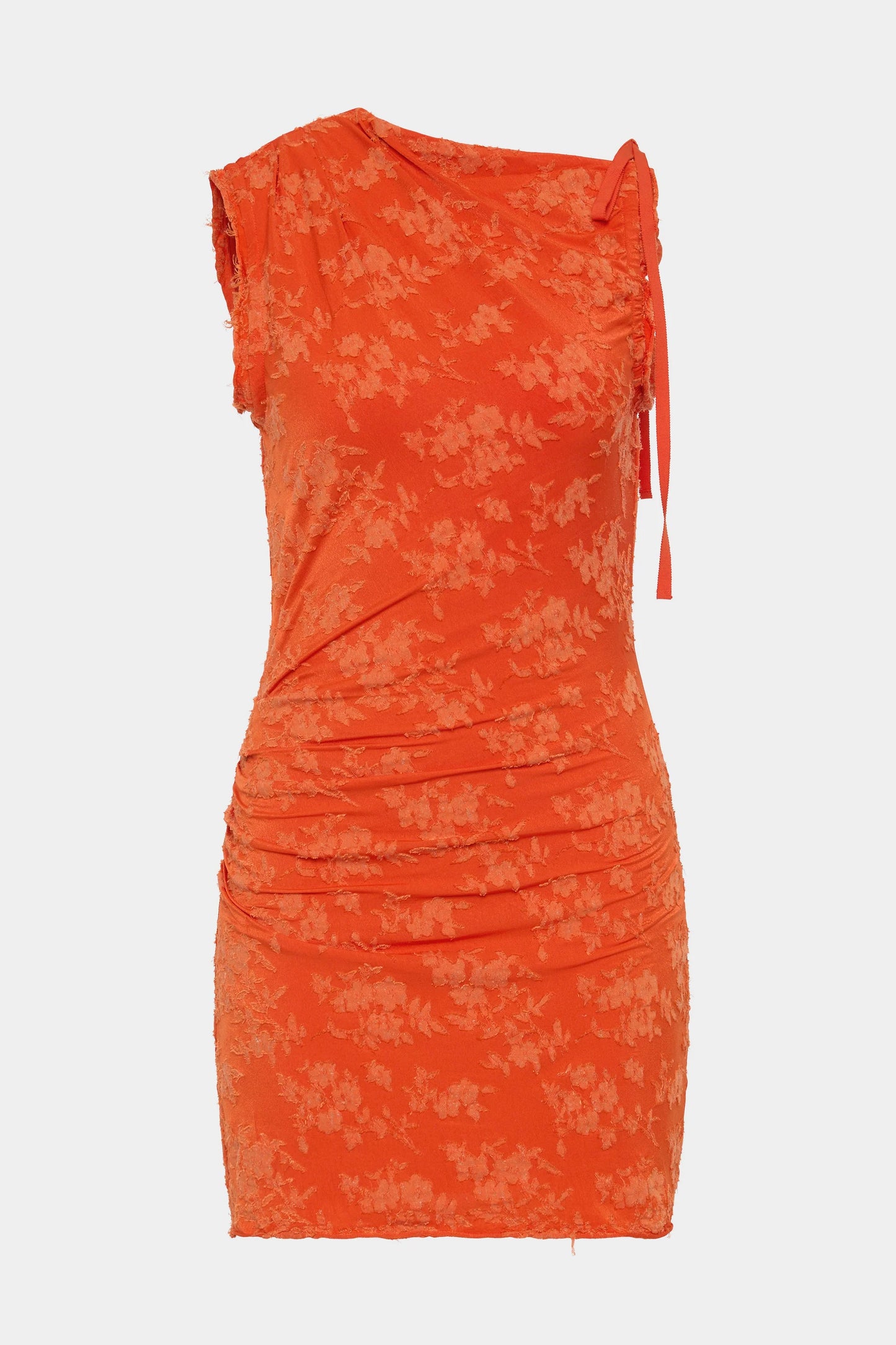 (PRE-ORDER) BLANCA MINI DRESS - PALMERA TANGERINE
