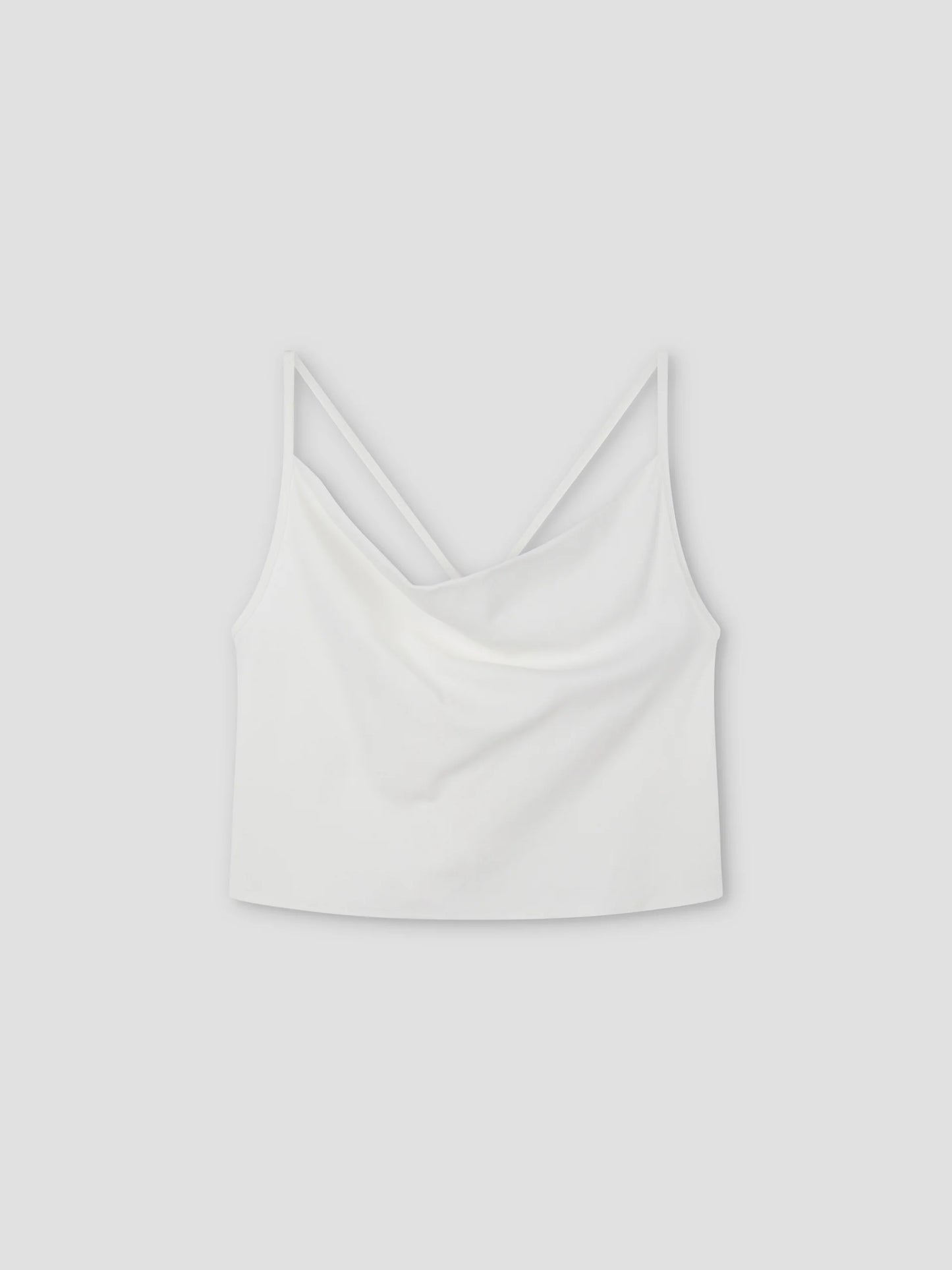 (PRE-ORDER) DRAPE JERSEY TOP - WHITE
