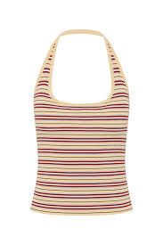 (PRE-ORDER) DORIS TOP - CILA STRIPE BUTTER