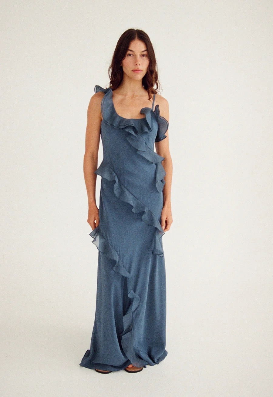 GENTLE BY NATURE DRESS - VINTAGE NAVY
