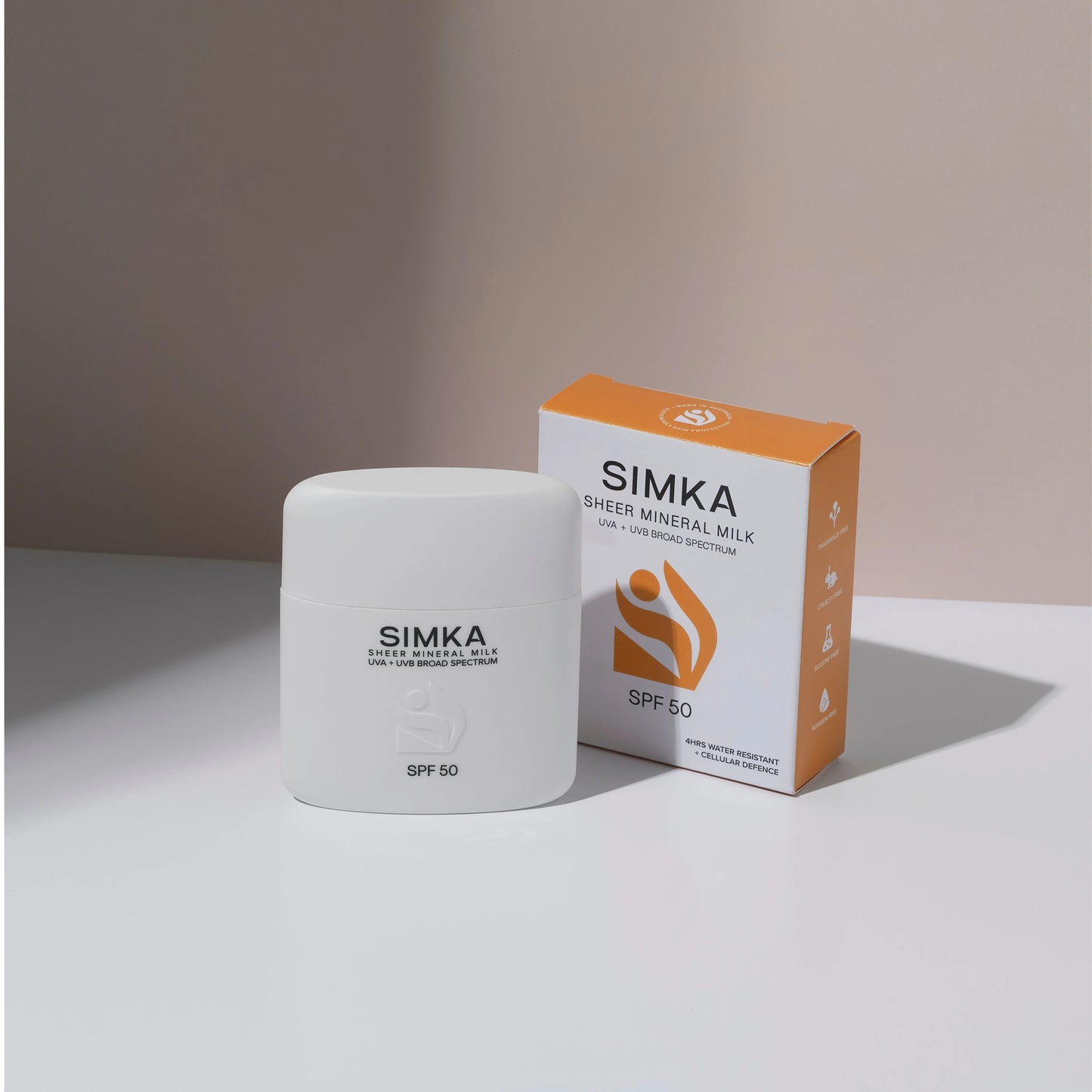 SIMKA SHEER MINERAL MILK SPF 50 - 50ML