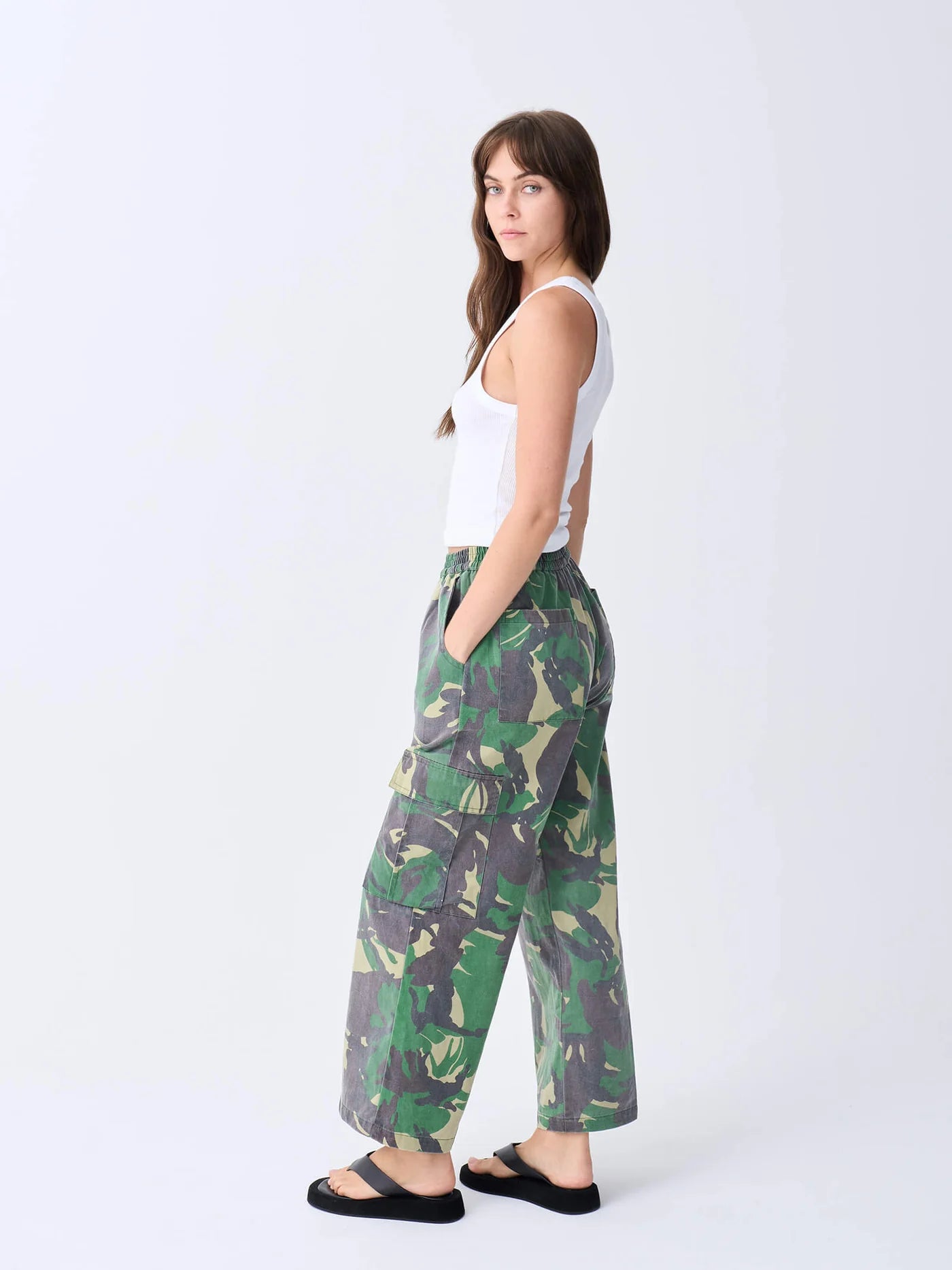 CARGO PANT - WASHED ARMY