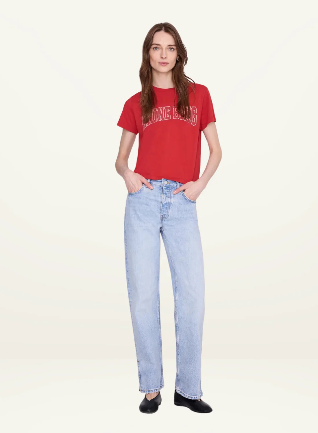 (PRE-ORDER) SHELLEY TEE - TANGO RED