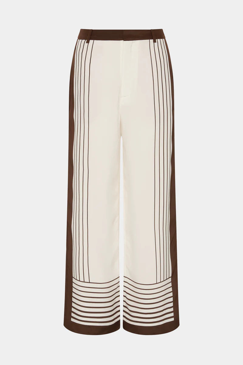 DESTINO TAILORED PANT - PACHA STRIPE