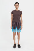 LILY SKIRT - BROWN
