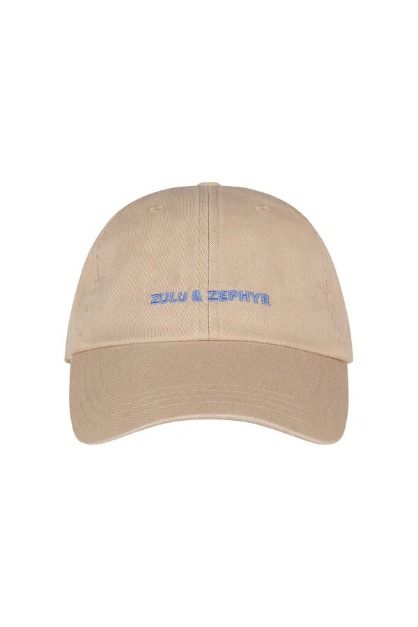 ZULU & ZEPHYR CANVAS CAP - NATURAL