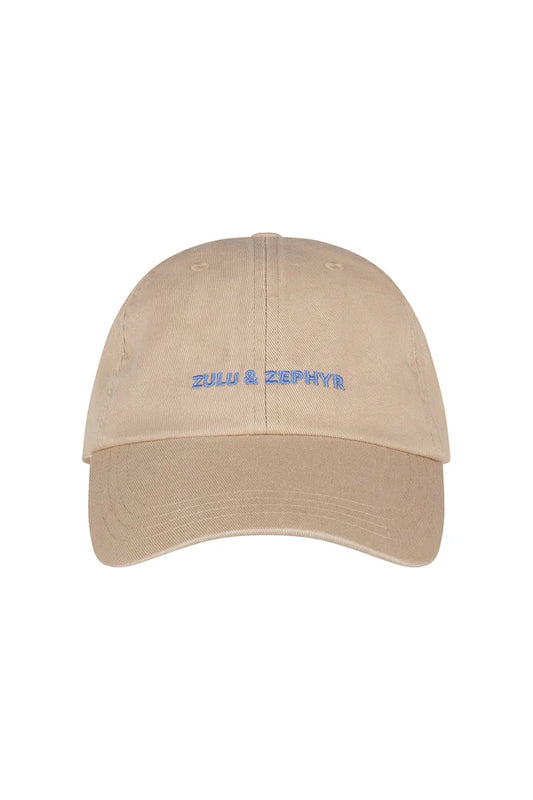 ZULU & ZEPHYR CANVAS CAP - NATURAL