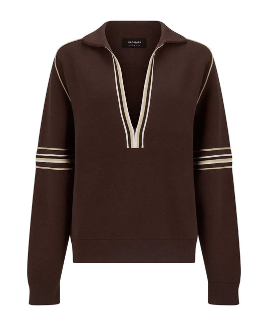 M19 ORGANIC MOTLEY JERSEY - ESPRESSO