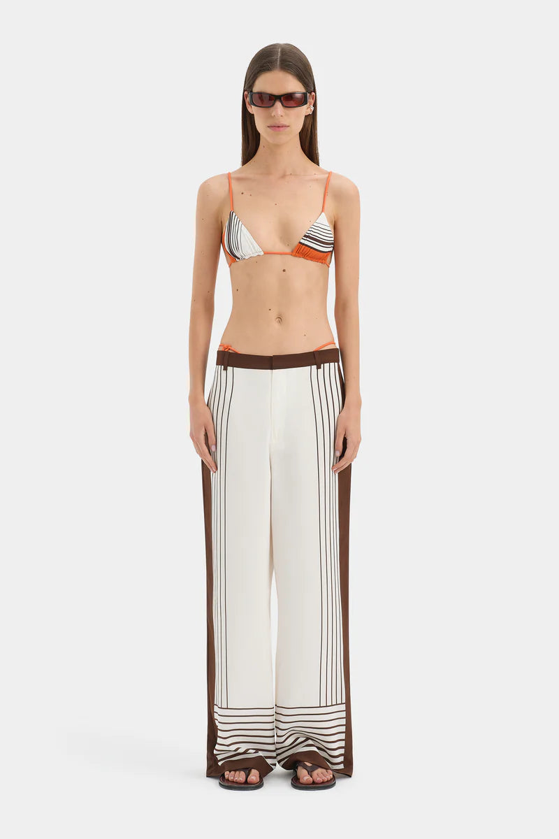 DESTINO TAILORED PANT - PACHA STRIPE