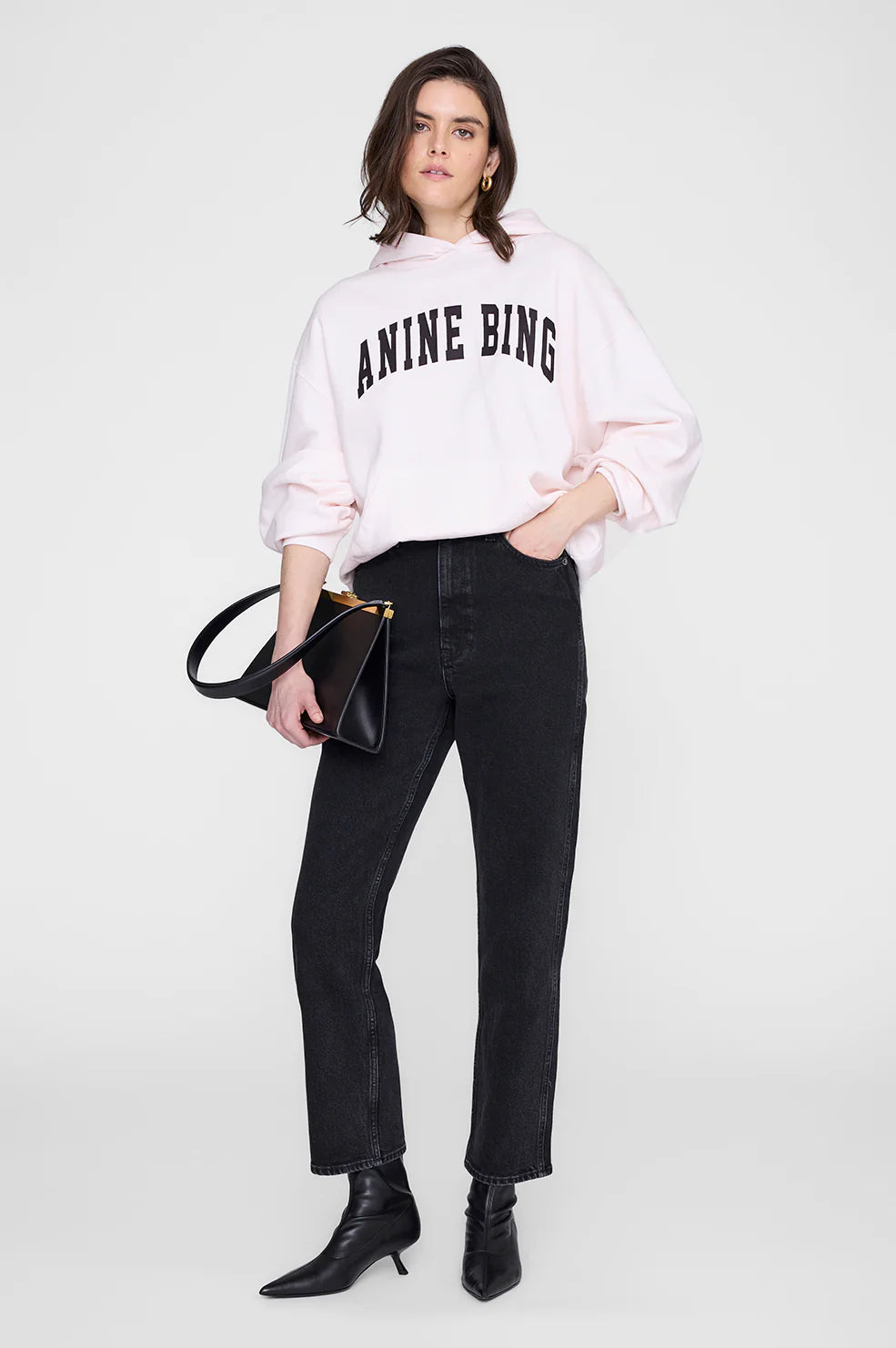 HARVEY SWEATSHIRT - WASHED PINK