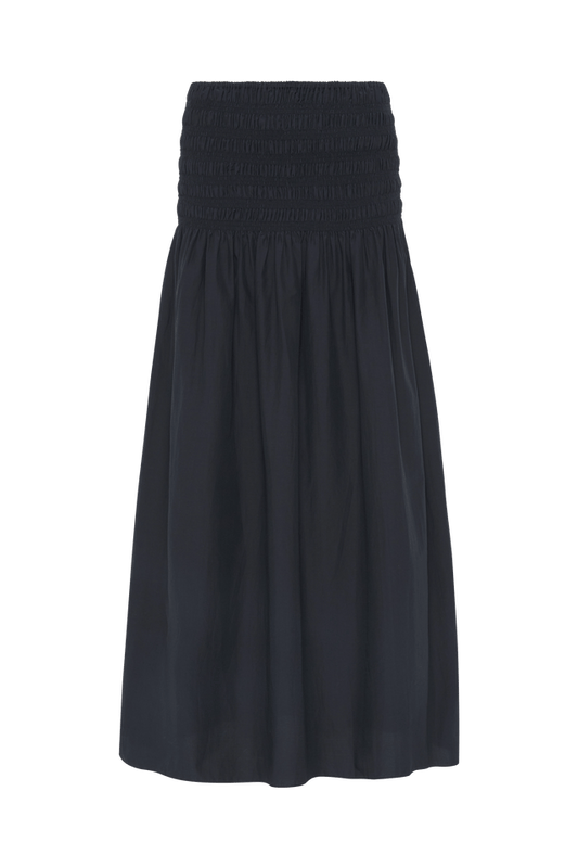 BAIA MIDI SKIRT - BLACK