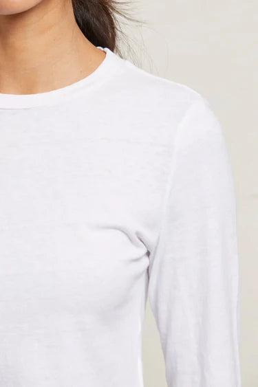 JAMIE LONGSLEEVE TOP - WHITE