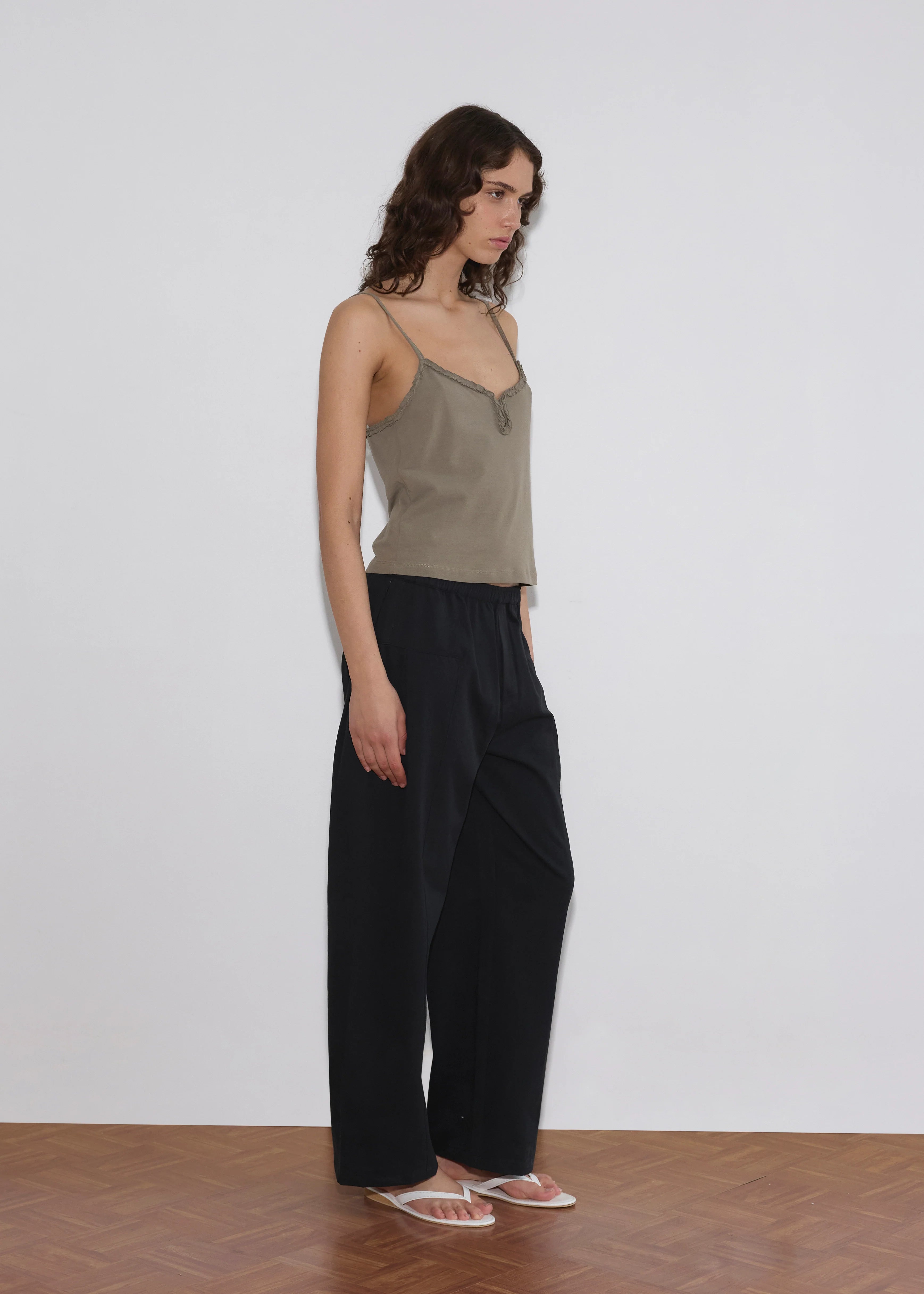 THE PLEAT PANT - BLACK