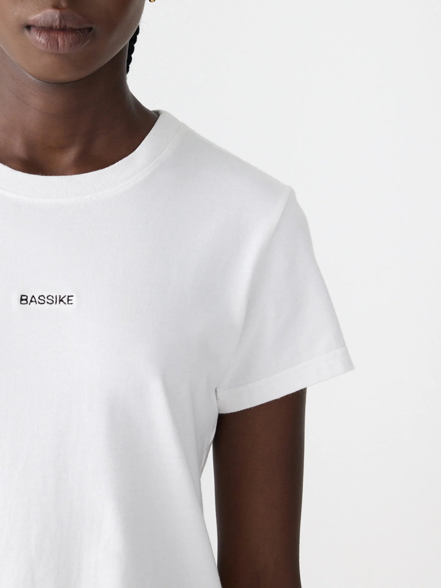 EMBROIDERED BABY T SHIRT - WHITE