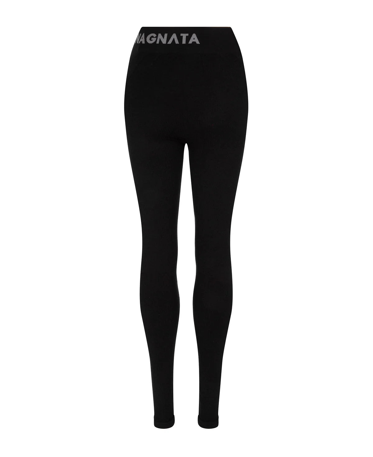 CLASSIC WOOL RIB LEGGING - BLACK