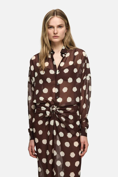 LINNEA SKIRT - BROWN