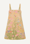 CHASING THE SUN DRESS - PRESSED FLOWERS