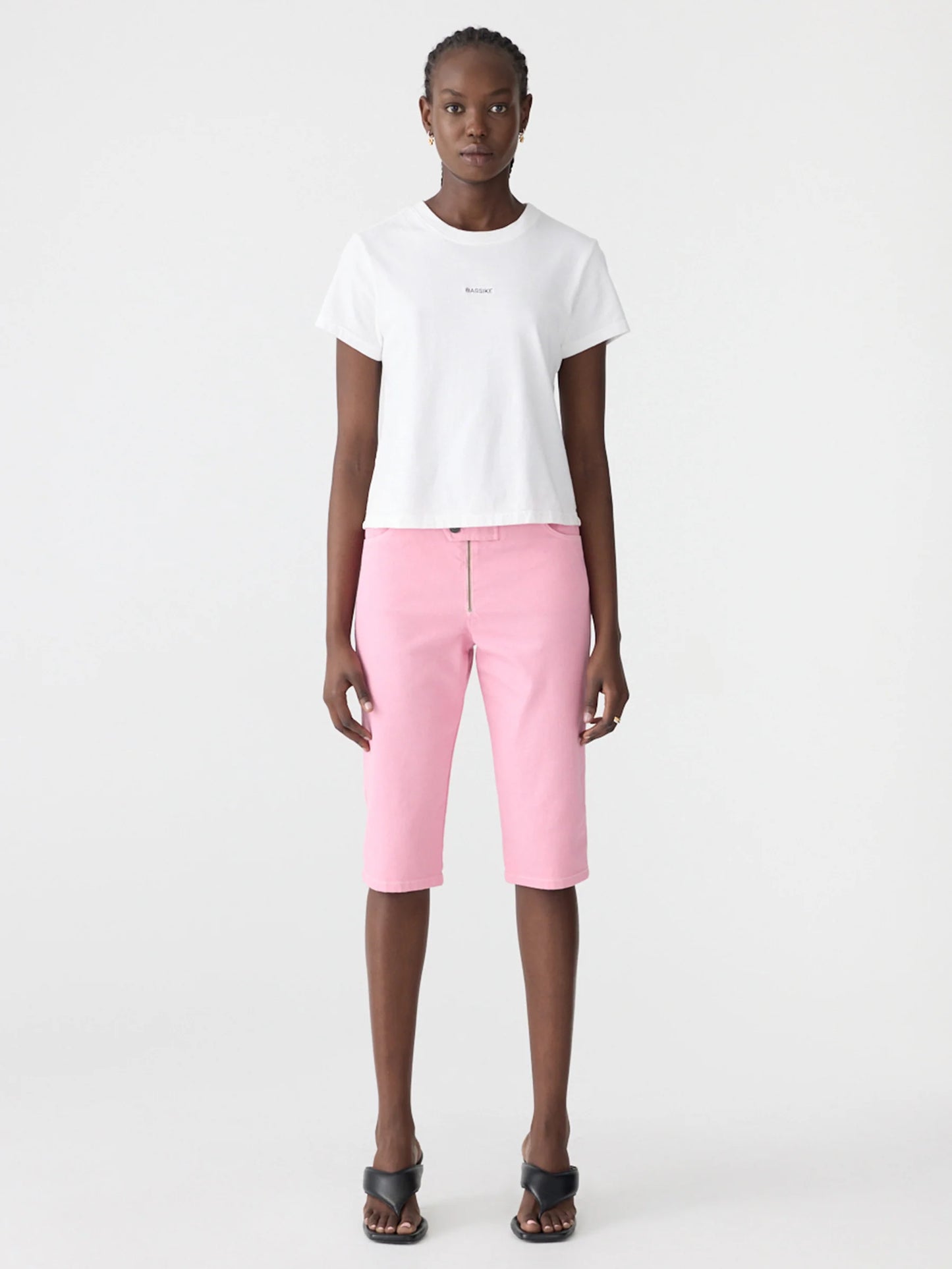 EMBROIDERED BABY T SHIRT - WHITE