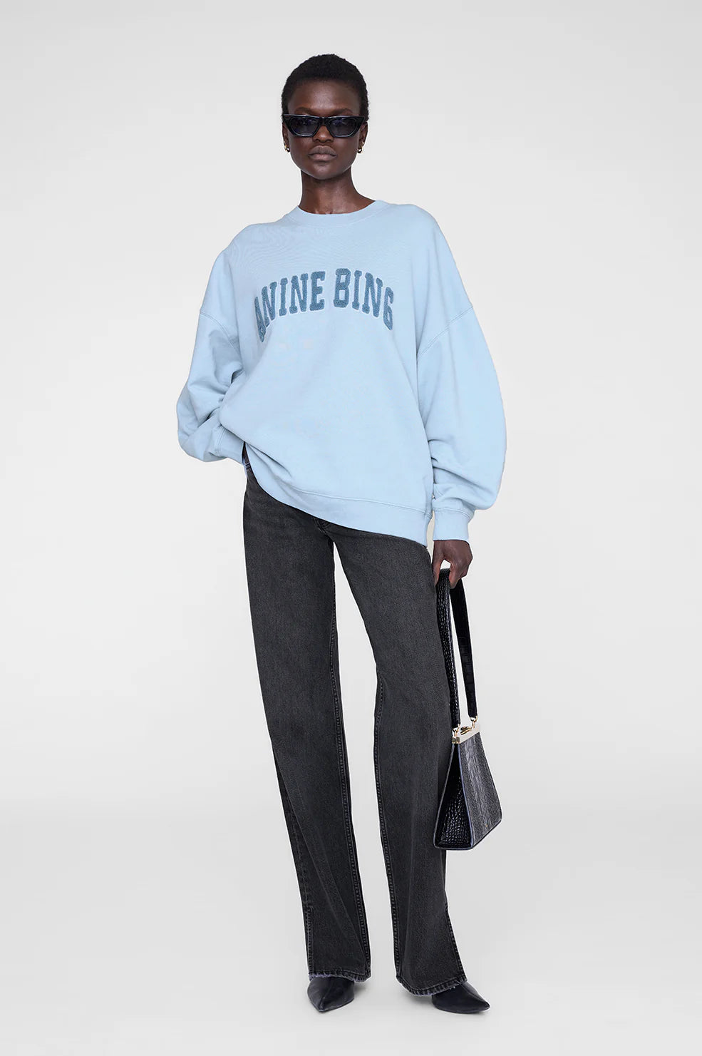 MILES SWEATSHIRT ANINE BING - PALE BLUE
