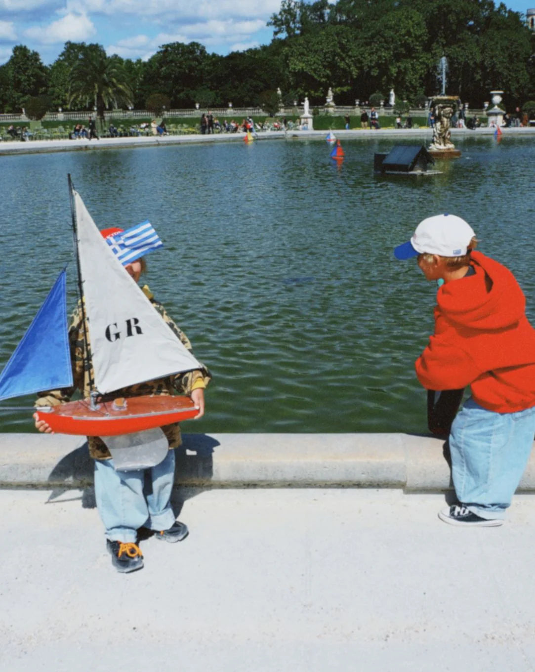 CAPTAIN CAP - SEA BLUE