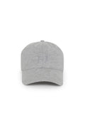 JEREMY BASEBALL CAP FRAMED MONOGRAM - HEATHER GREY