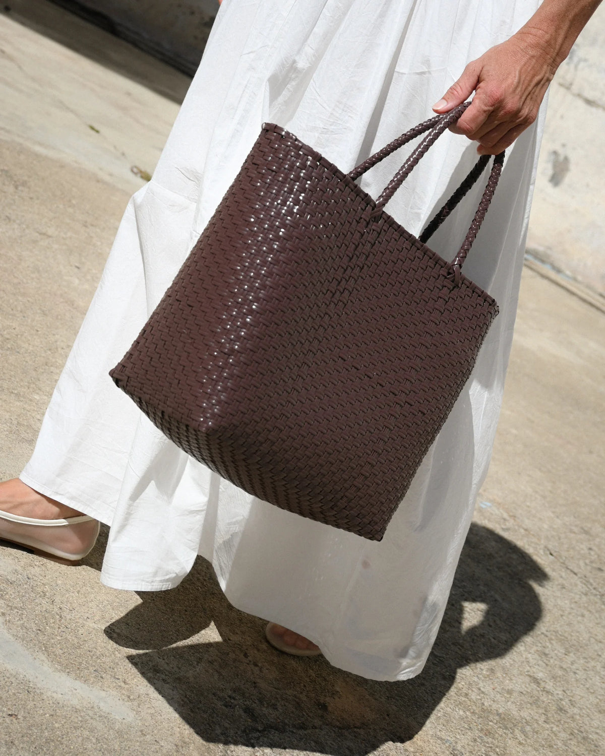 ECO TOTE - CIOCCOLATO