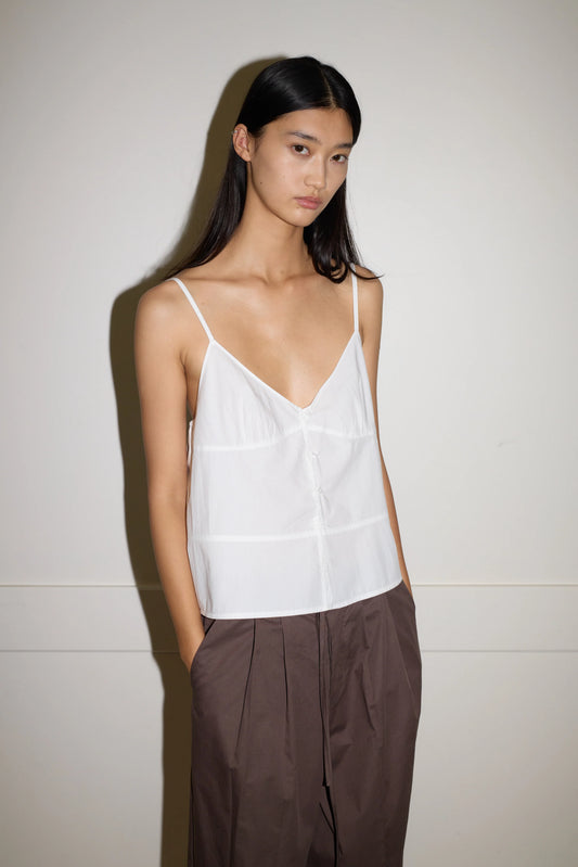 SEAM TOP - WHITE