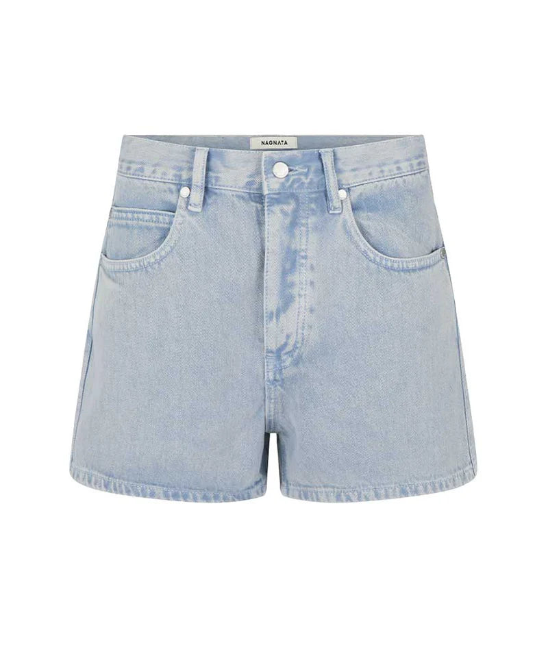 M19 VEGETABLE DYE BERMUDA SHORT - MIST