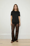 LACE PANT - BLACK