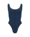 M19 CLASSIC WOOL BODYSUIT - DENIM