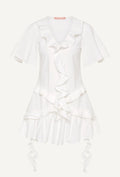 OLYMPIA DRESS - WHITE